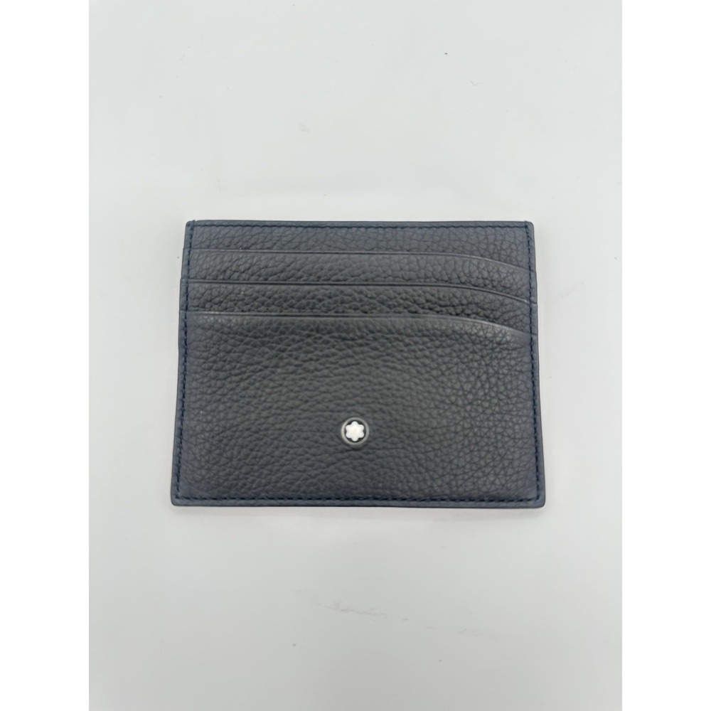 Montblanc Meisterstuck Men's Grain Leather Wallet - Black 6CC